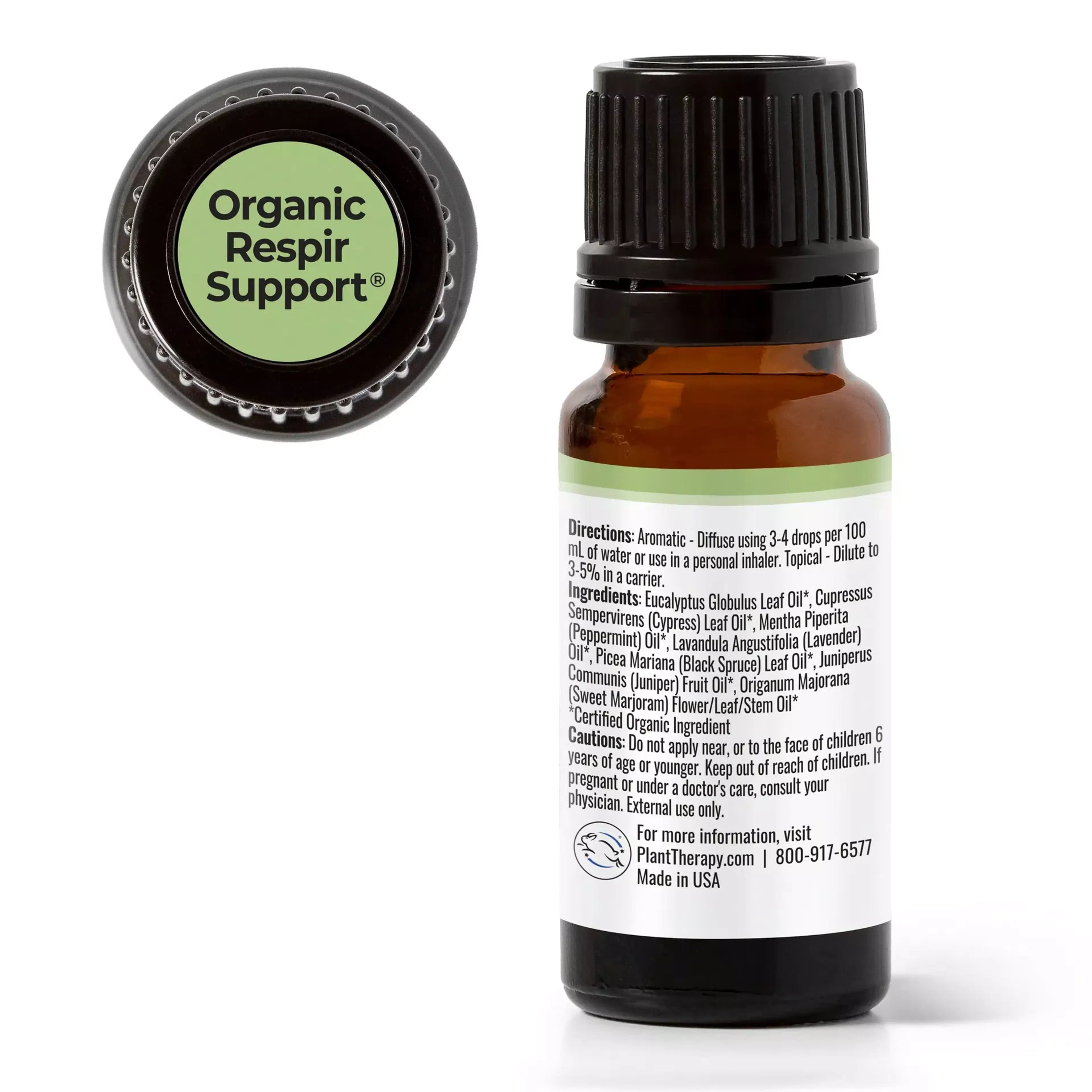 Органична смес от етерични масла Respir Support® 10 мл